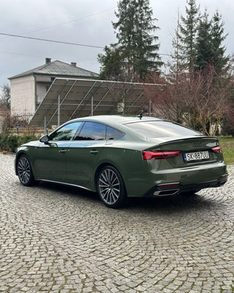 Audi A5 cena 194235 przebieg: 143343, rok produkcji 2021 z Kraków małe 121